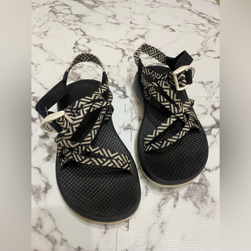 Chaco sandals, black and white, women’s size 8.5